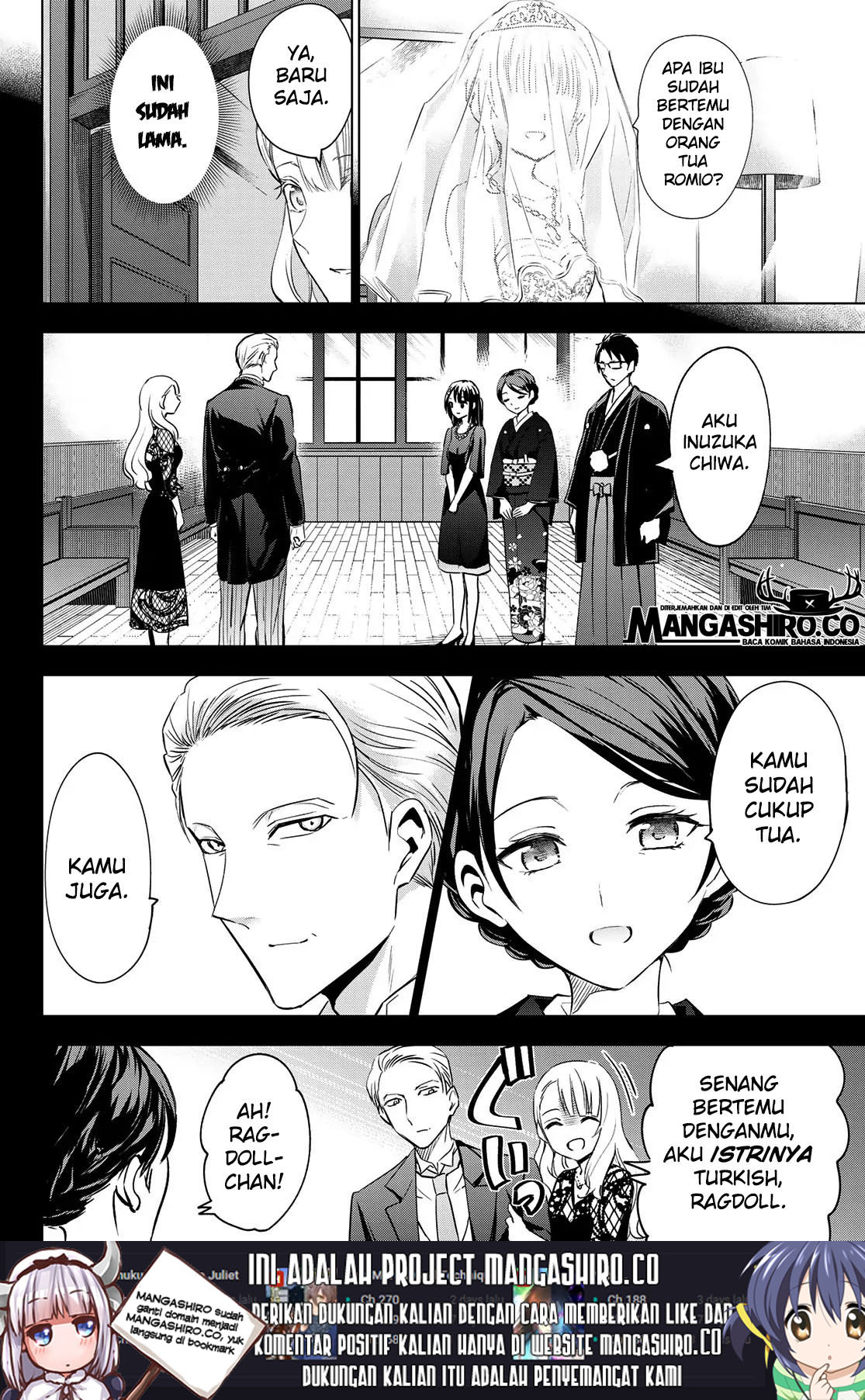 Kishuku Gakkou no Juliet Chapter 119 Tamat